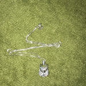 Purse charm w/necklace